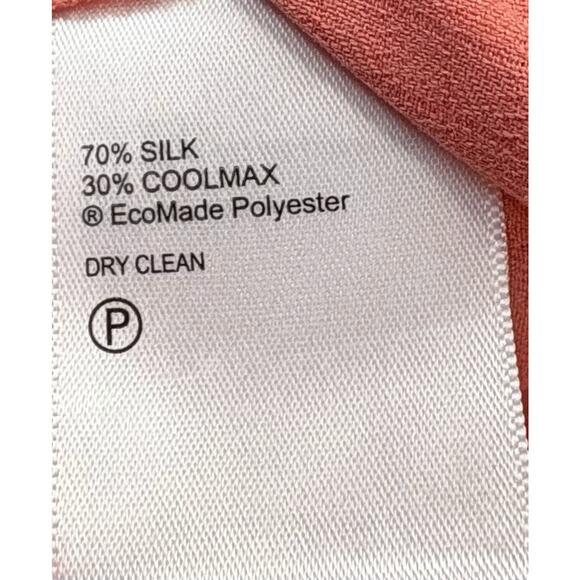 Tommy Bahama Men’s Island Zone Shirt Size Small Pink Orange Silk Blend RN 86549 - Picture 7 of 11